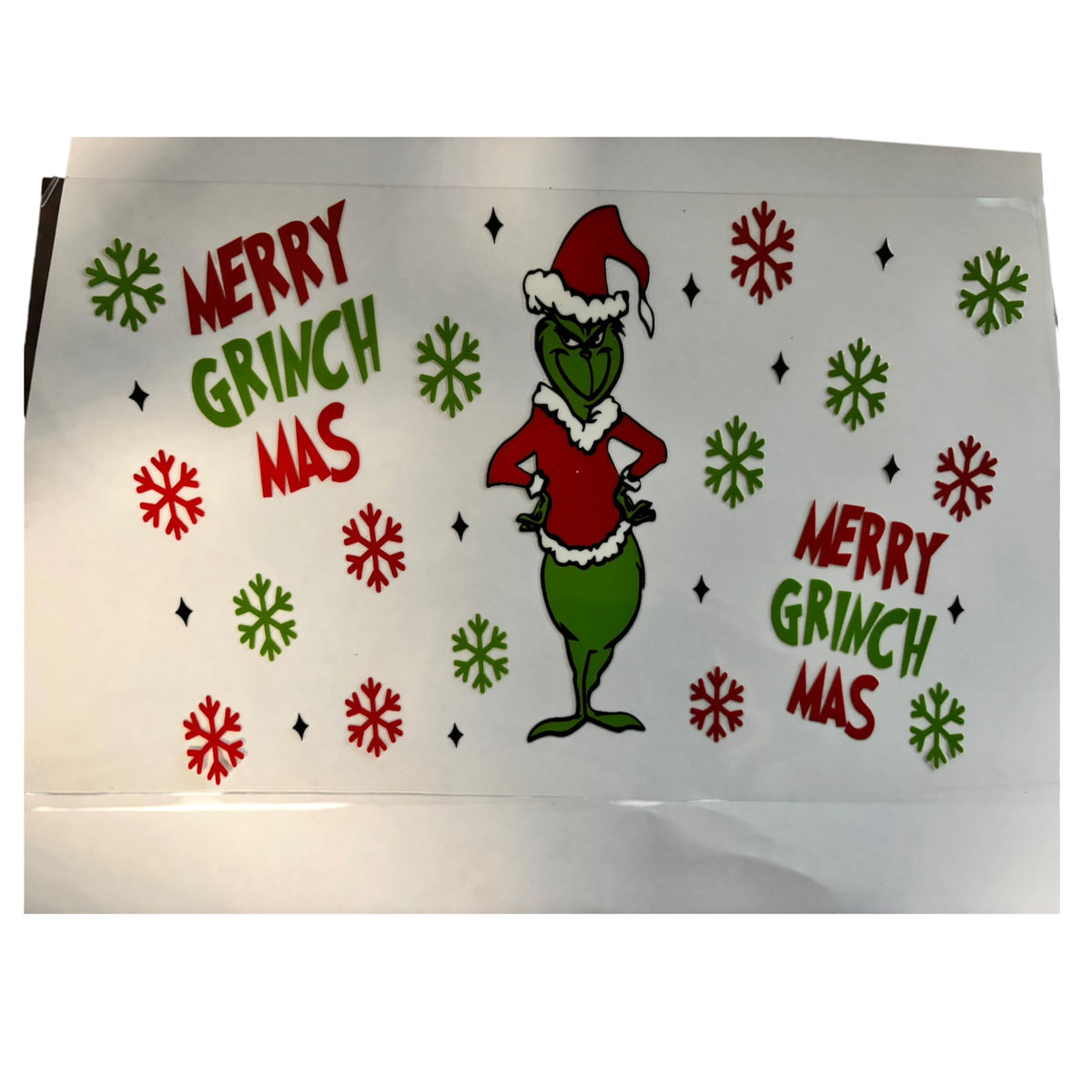 Christmas 24oz cup wrap