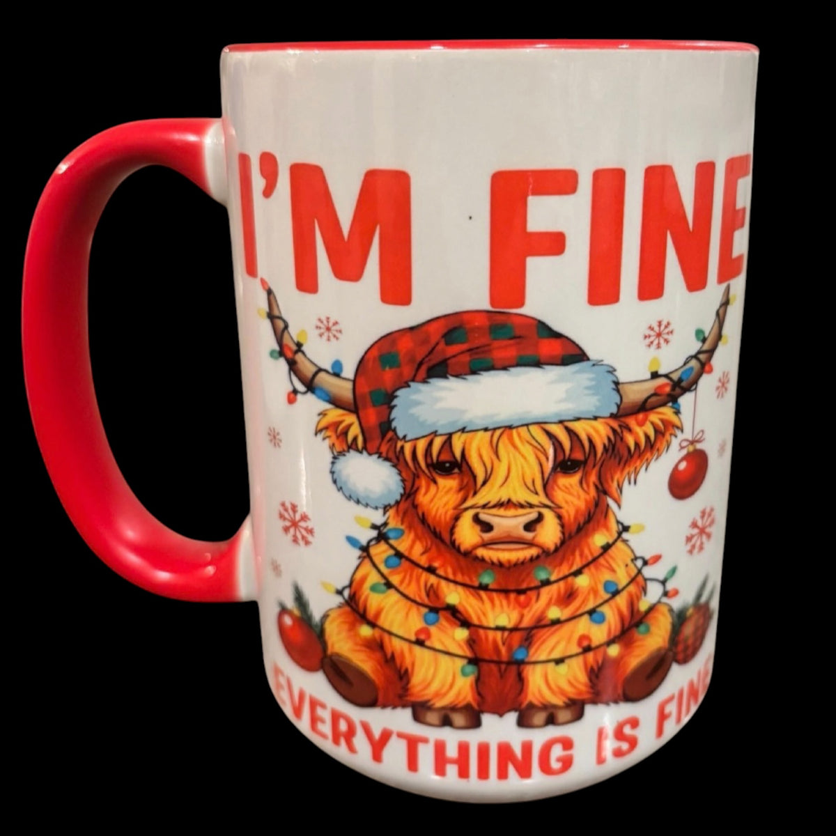 I’m Fine Coffee Mug