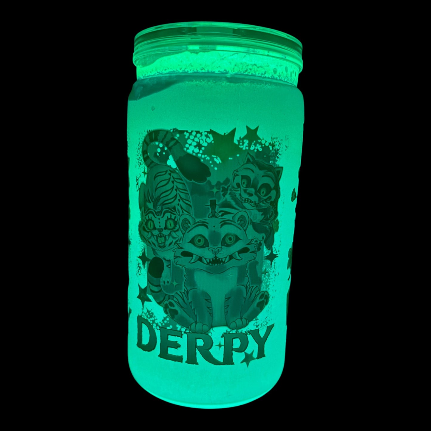 16oz Glow in Dark Mica Cup