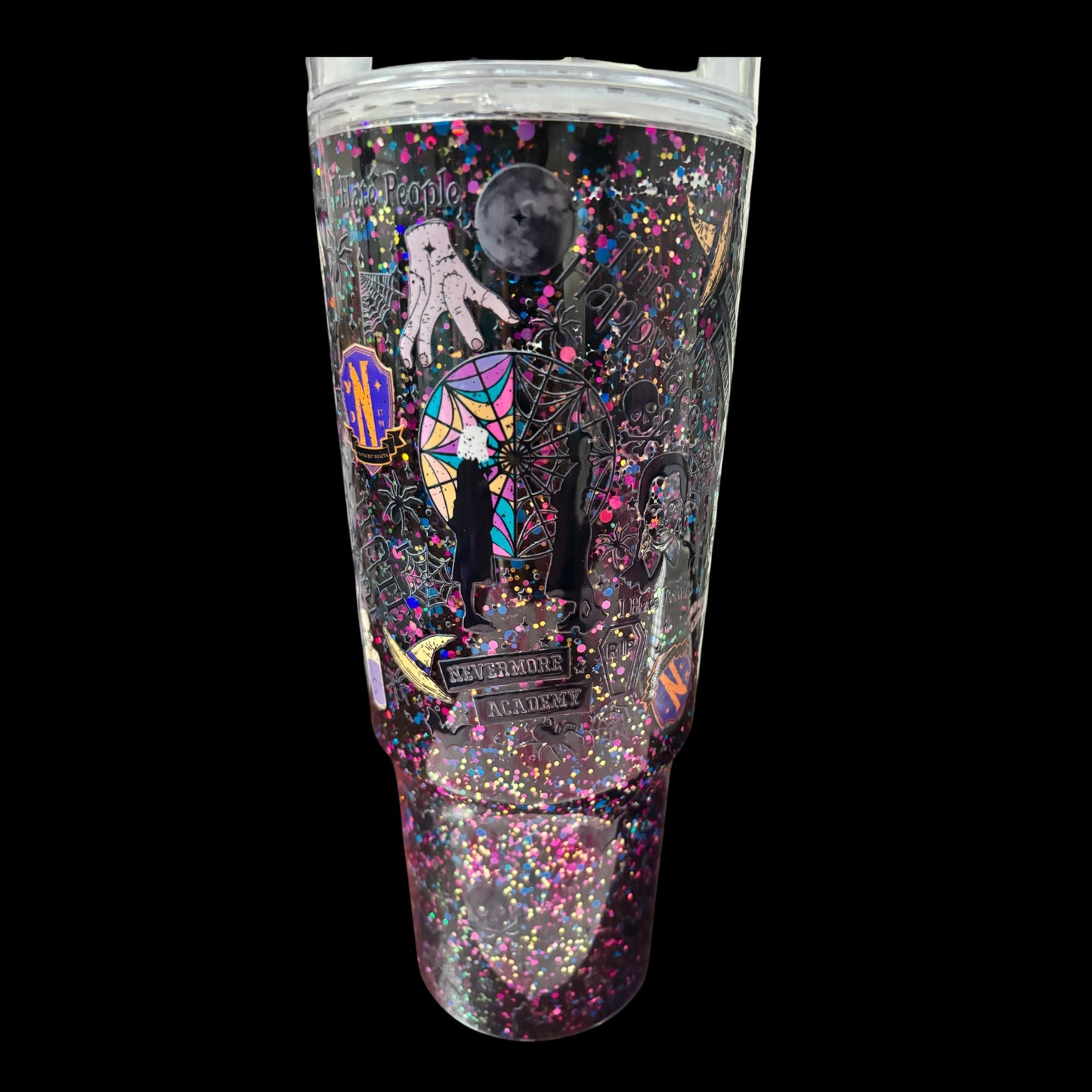 Premade 40oz Snowglobe Cup