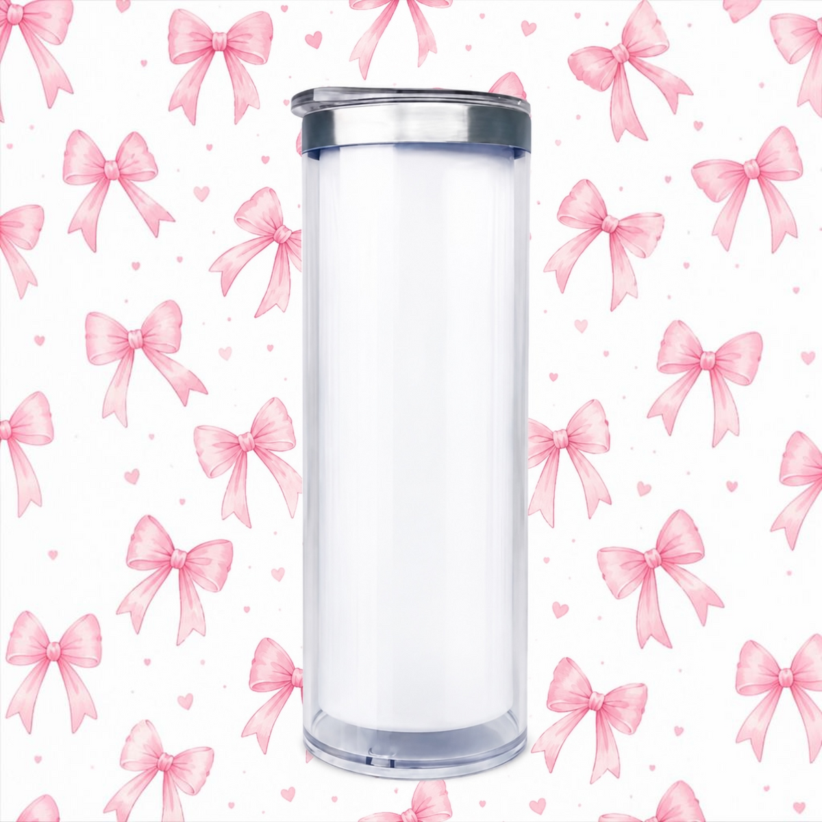 20oz Stainless Steel Snowglobe Cup. **Please make a note at checkout if you want your cup to be a dry glitter cup* For HOT or COLD drinks