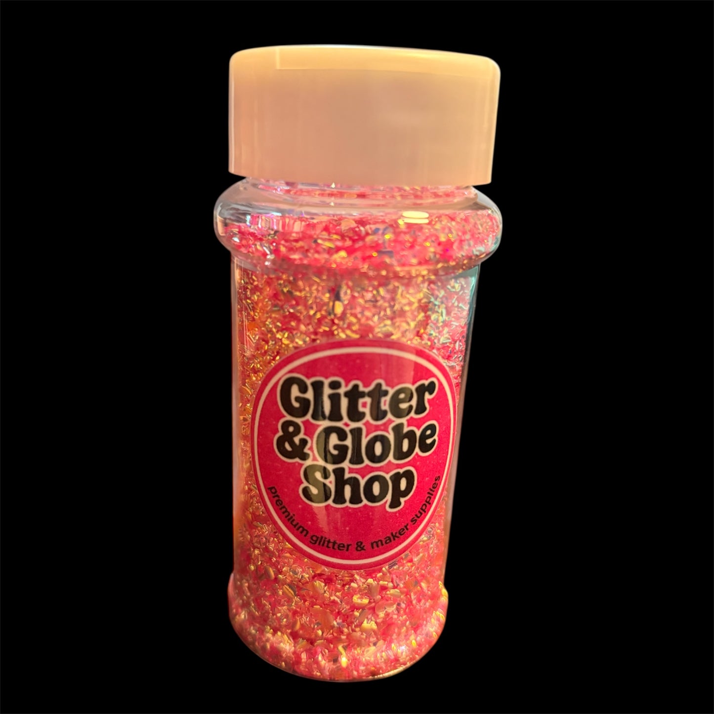 Magenta Mirage Bubble 3D Glitter