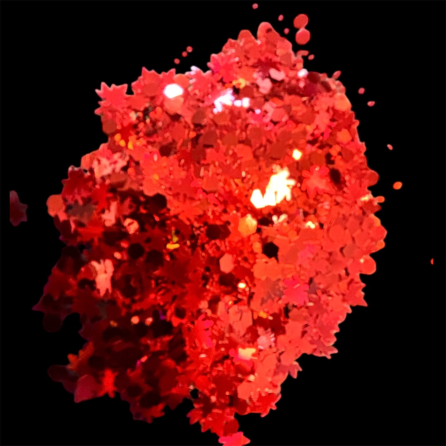 Fire Shimmer Chunky Glitter
