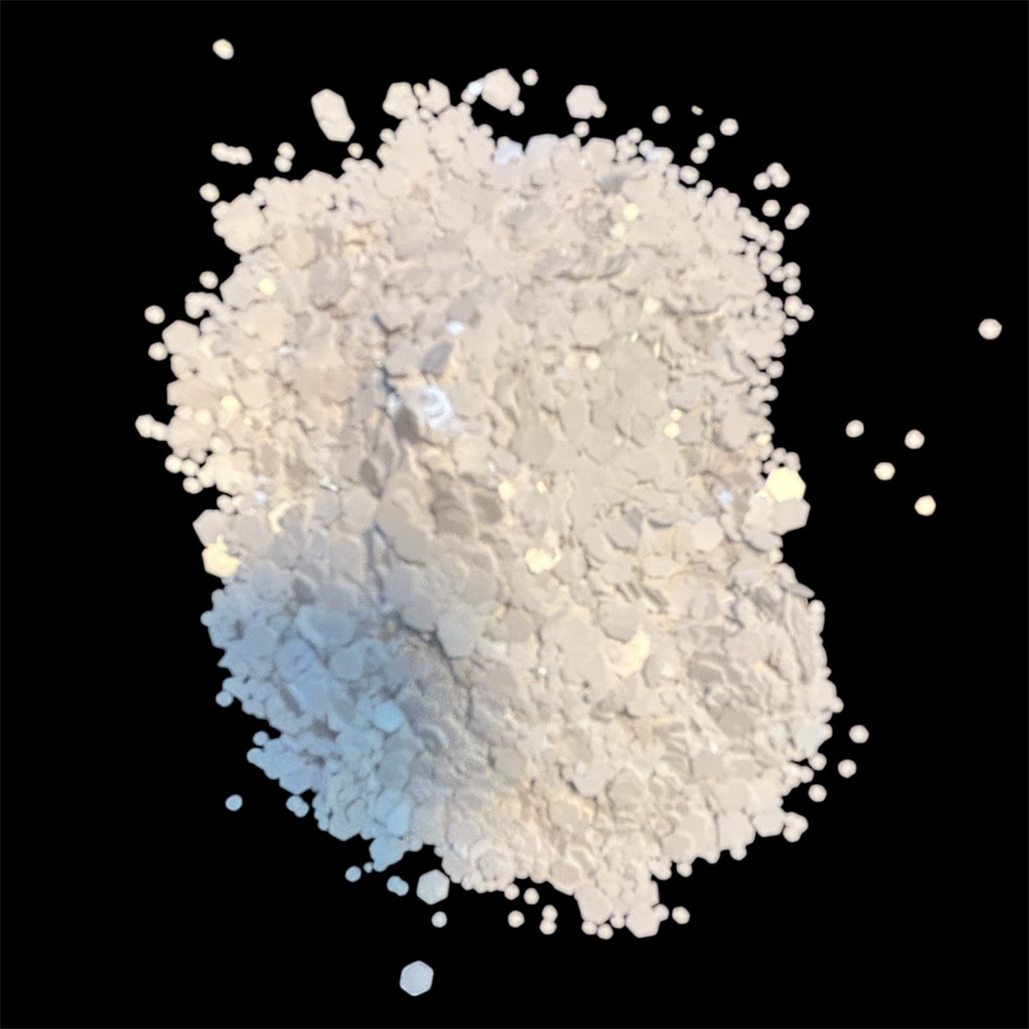 Snowwhite Chunky Matte Glitter