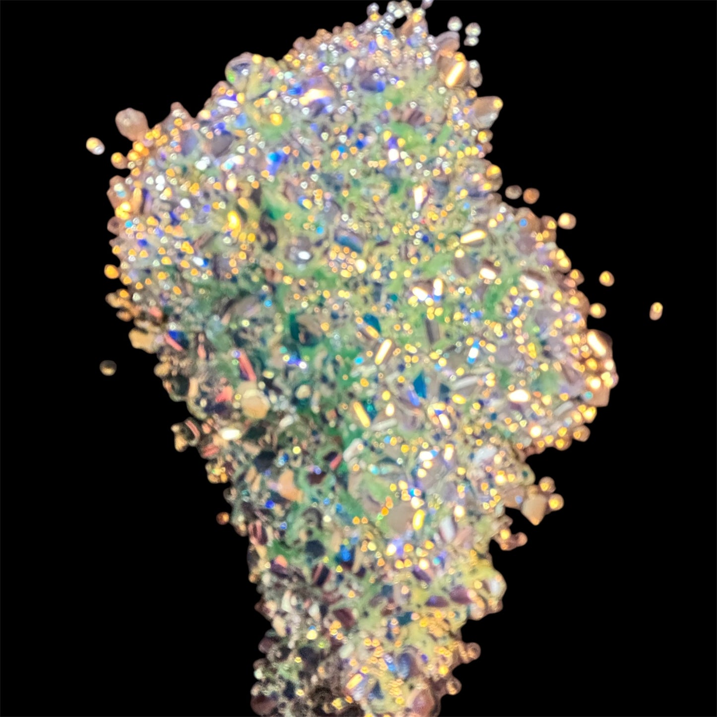 Emerald Fizz Bubble 3D Glitter