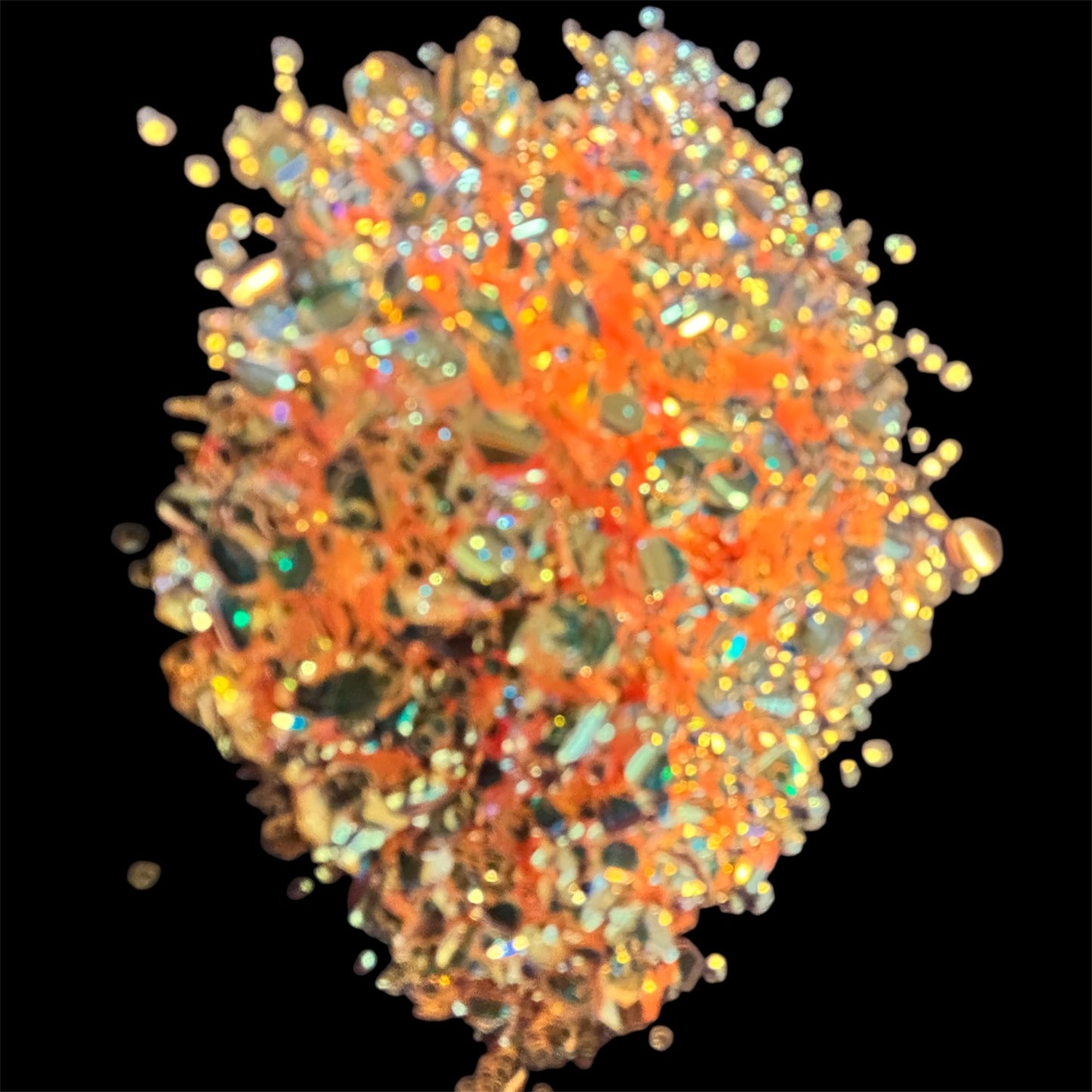 Golden Hour Bubble 3D Glitter