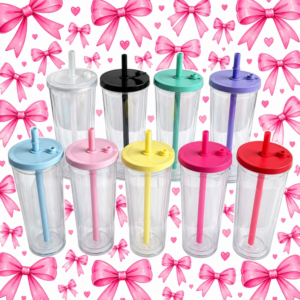 24oz Boho Snowglobe Cup (with leakproof lid)
