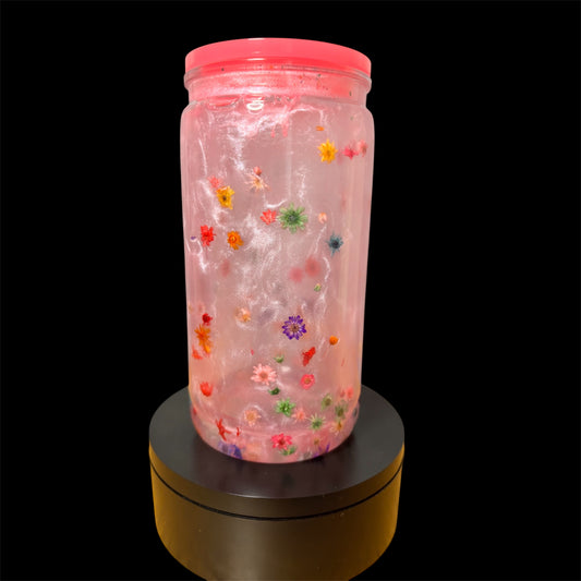 16oz Mica Flower Cup