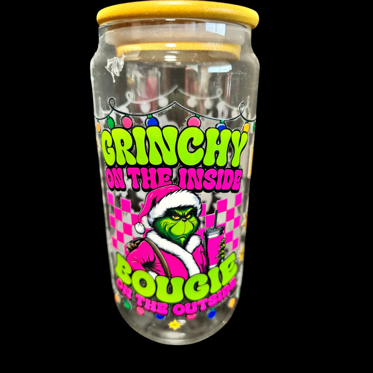 16oz Glass Libby Cup BUY 1 GET 1 50% Off On All Pre Made Glass Libby Cups