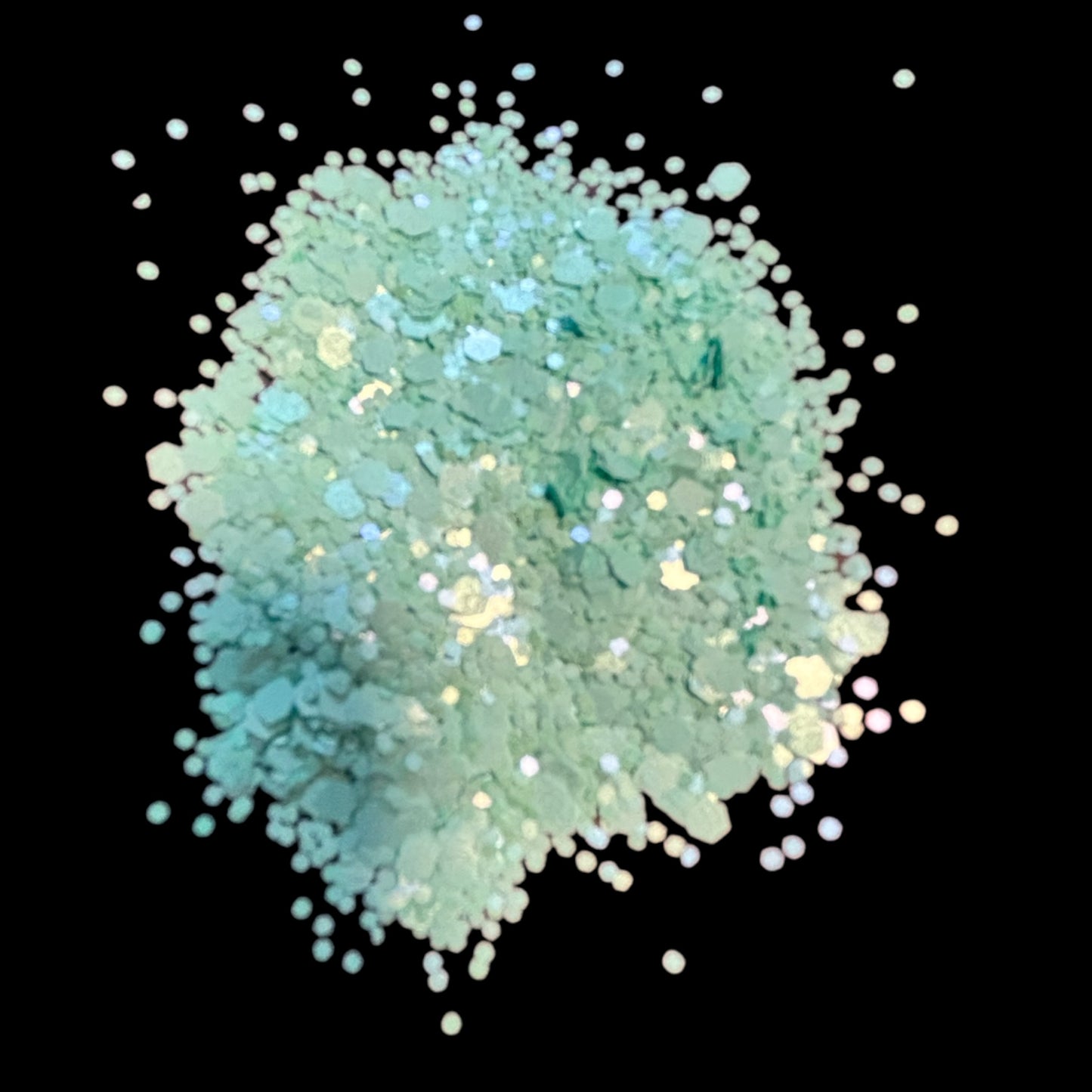 Teal Tide Matte Chunky Glitter