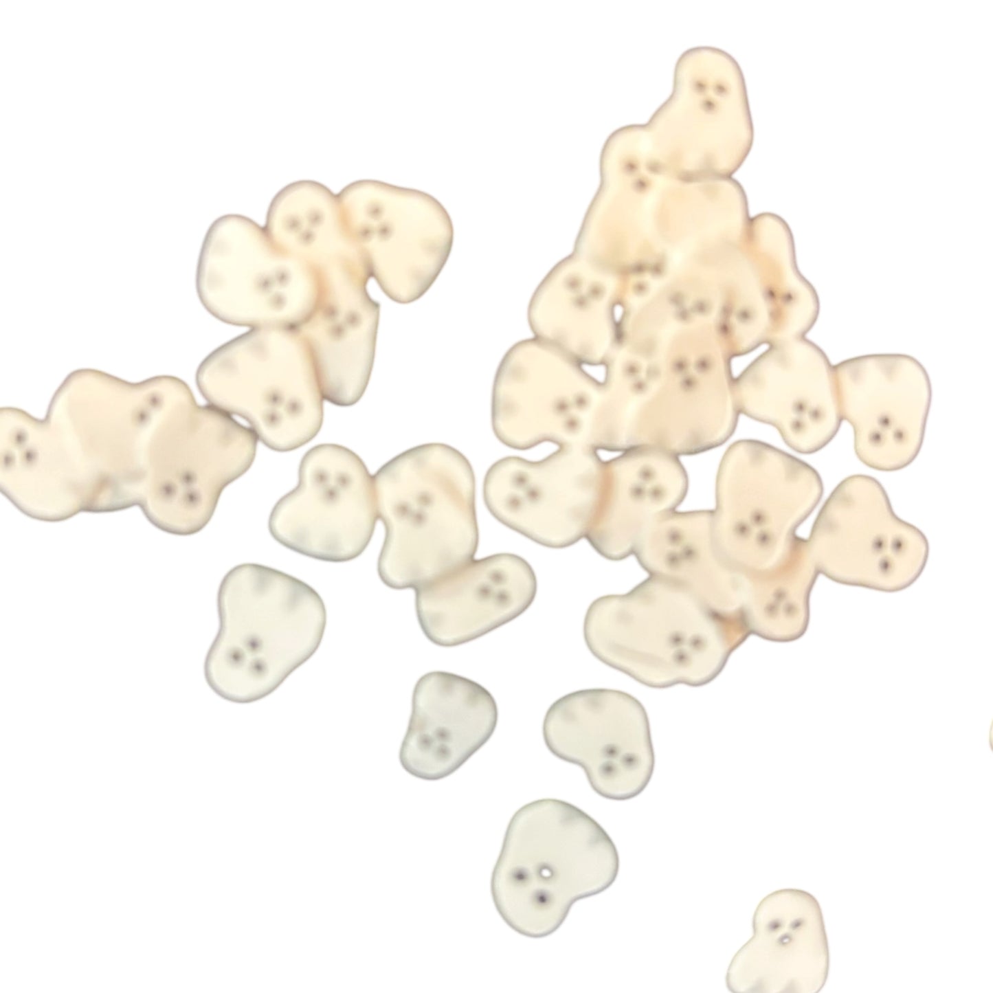 Ghost Clay Pieces