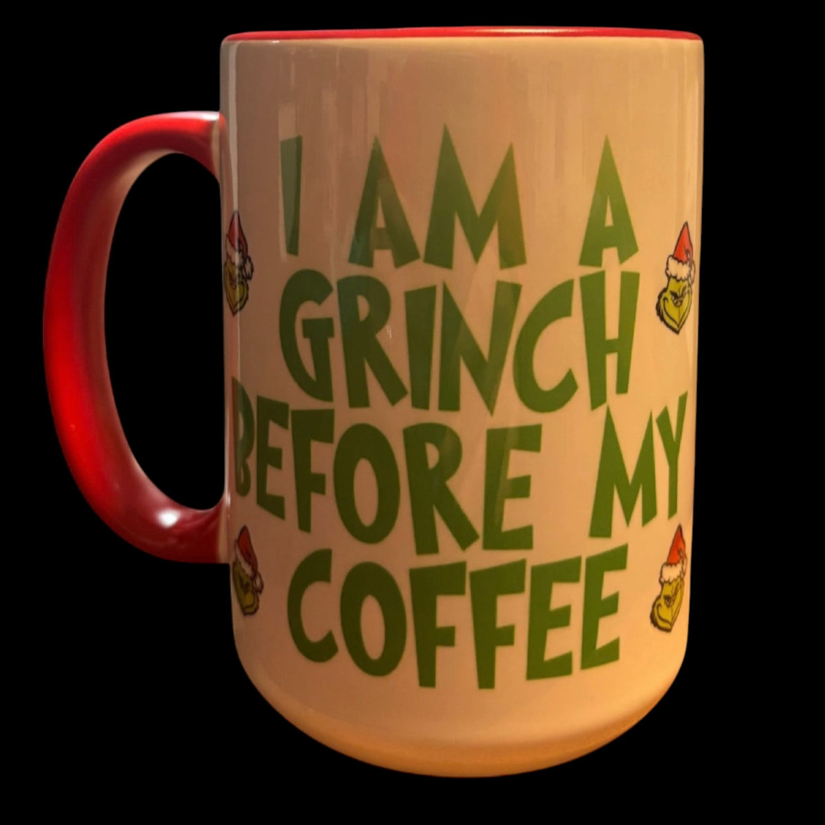 Grinch Before my Coffee