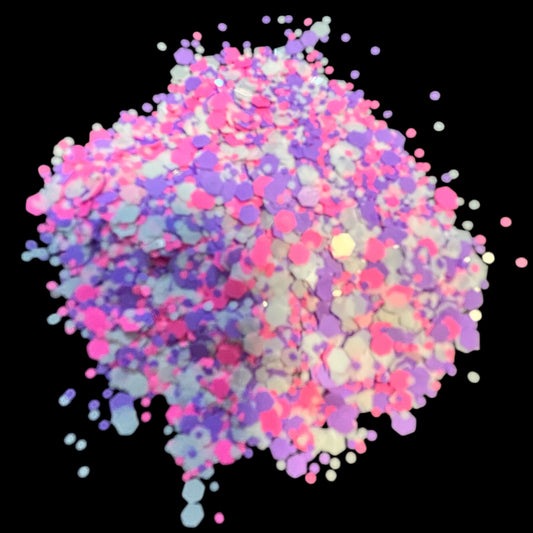 Candy Cosmo Matte Chunky Glitter