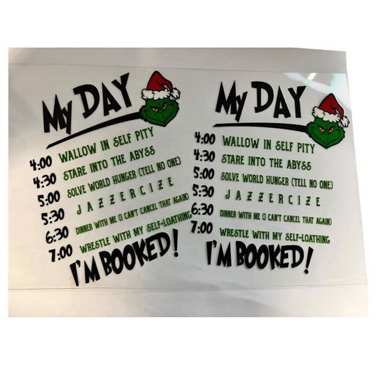 Christmas 24oz cup wrap