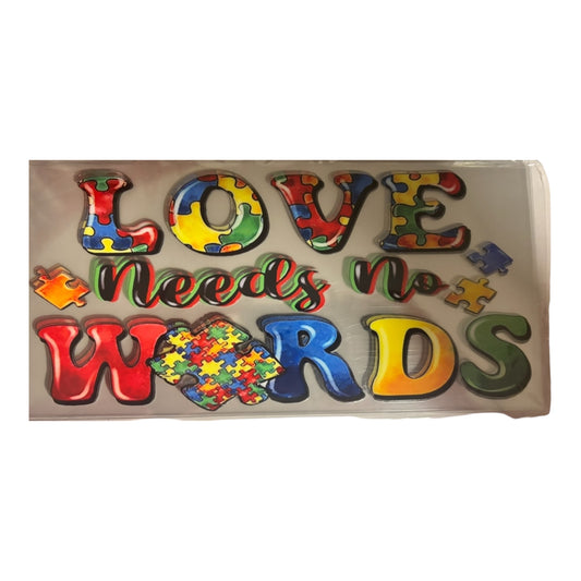 Love Needs No Words Item #149