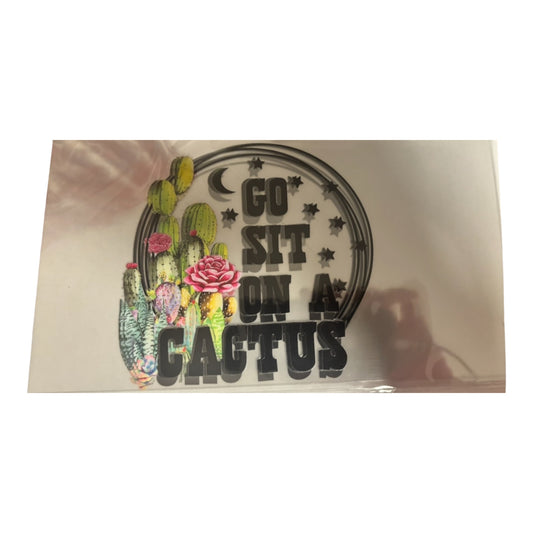 Sit on A Cactus Item #113