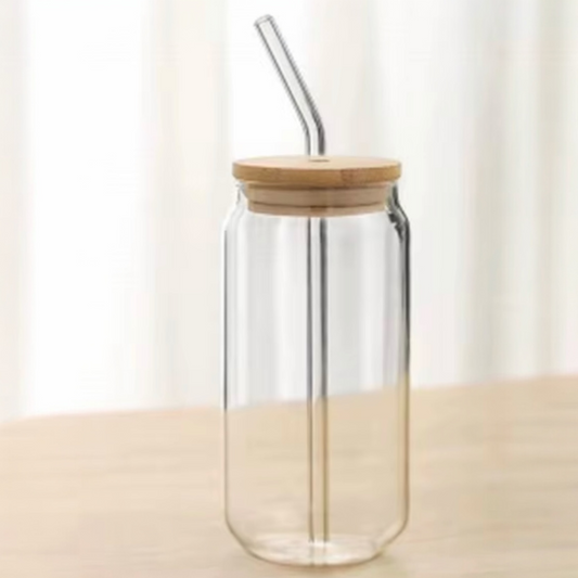 16oz Glass Libby Cup NOT a Snowglobe Cup