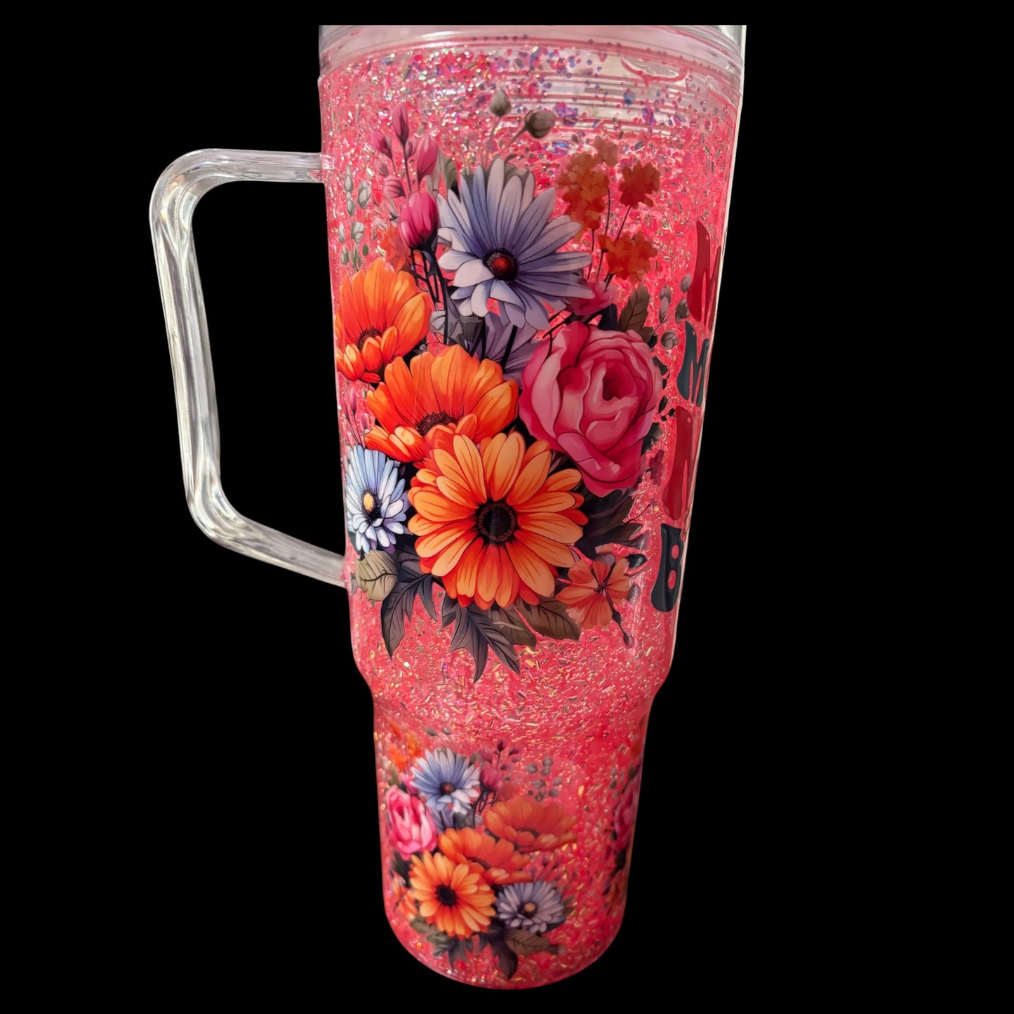 Premade 40oz Snowglobe Cup