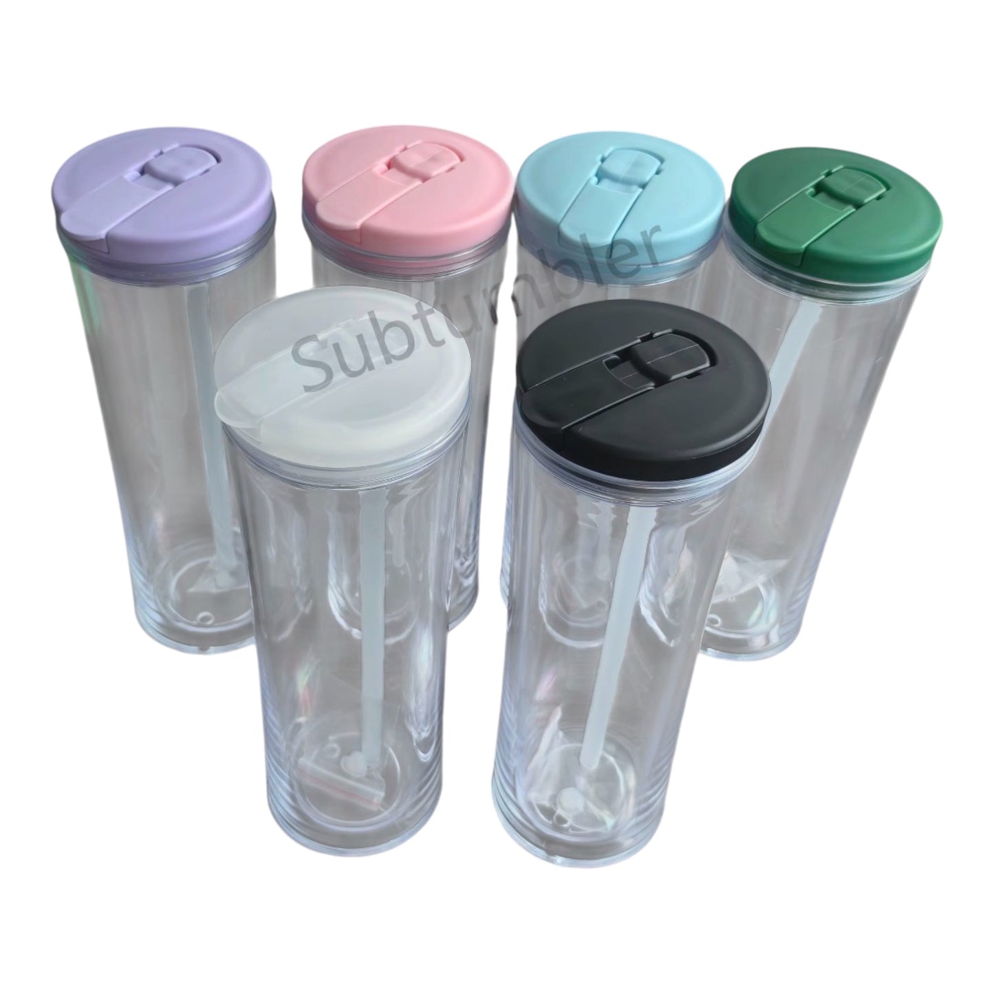 20oz Snowglobe Cup with Fliptop Lid
