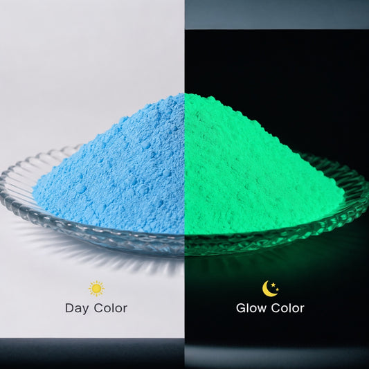 GLOW MICA Blue to Green