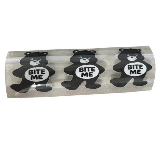 3 Swear Bears for Shot Glass Only