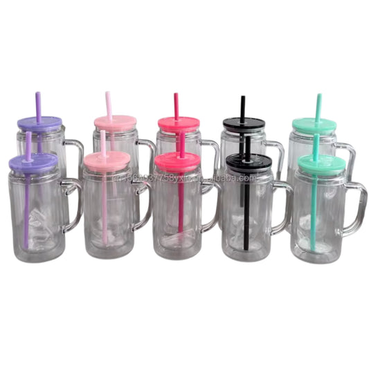 20oz  Snowglobe Cup with Handle