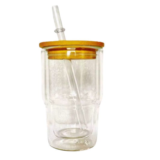 3.5oz Glass Shotglass Snowglobe Cup