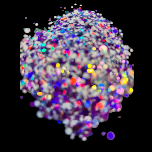 Violet Voltage Chunky Glitter