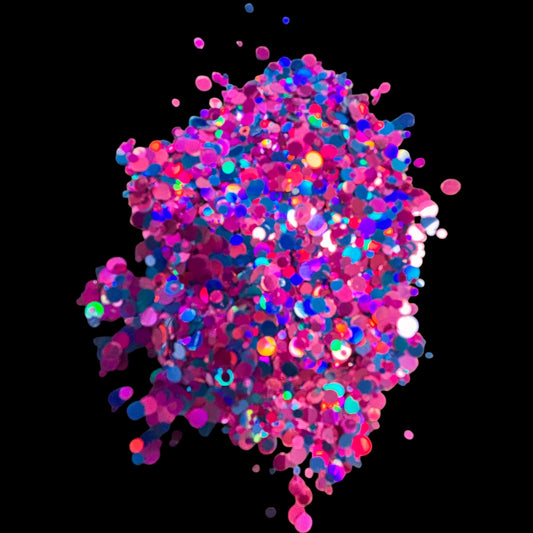 Berry Blitz Chunky Glitter