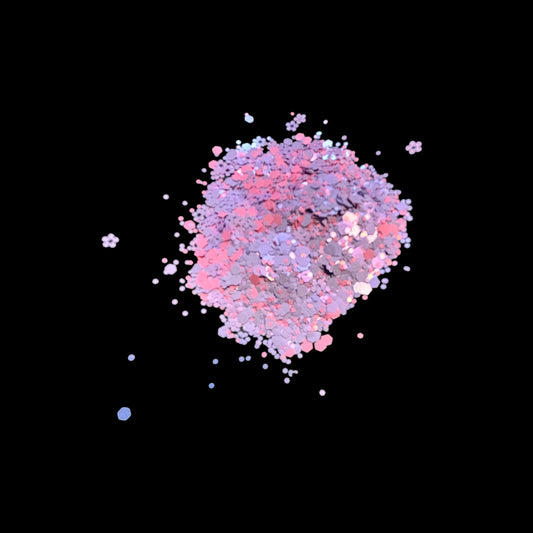 Lilac Crush Matte Chunky Glitter