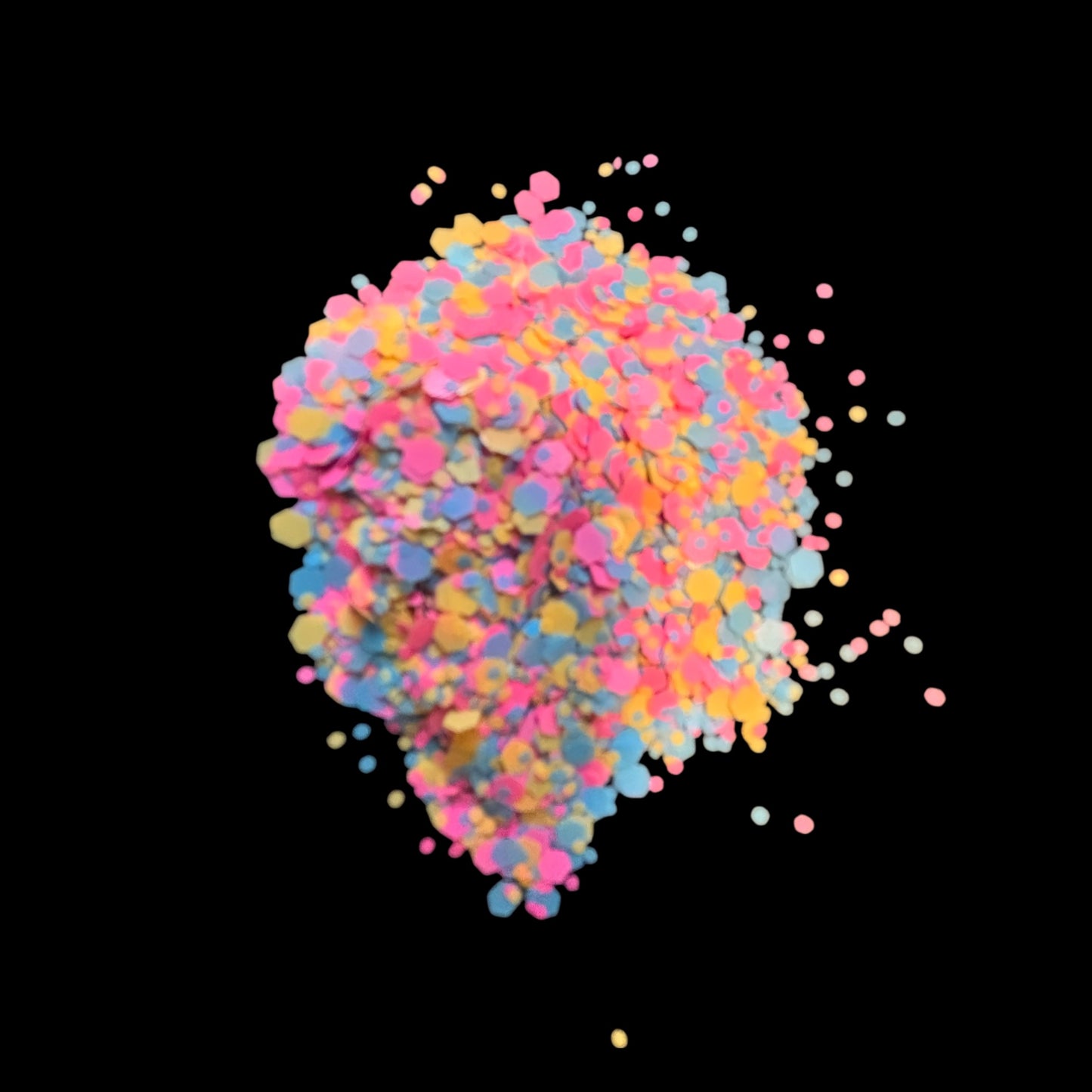 Confetti Carnival Matte Chunky Glitter