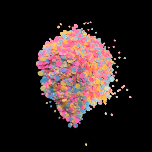 Confetti Carnival Matte Chunky Glitter