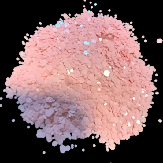 Bubblegum Matte Chunky Glitter