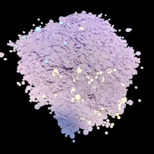 Lilac Mist Chunky Matte Glitter