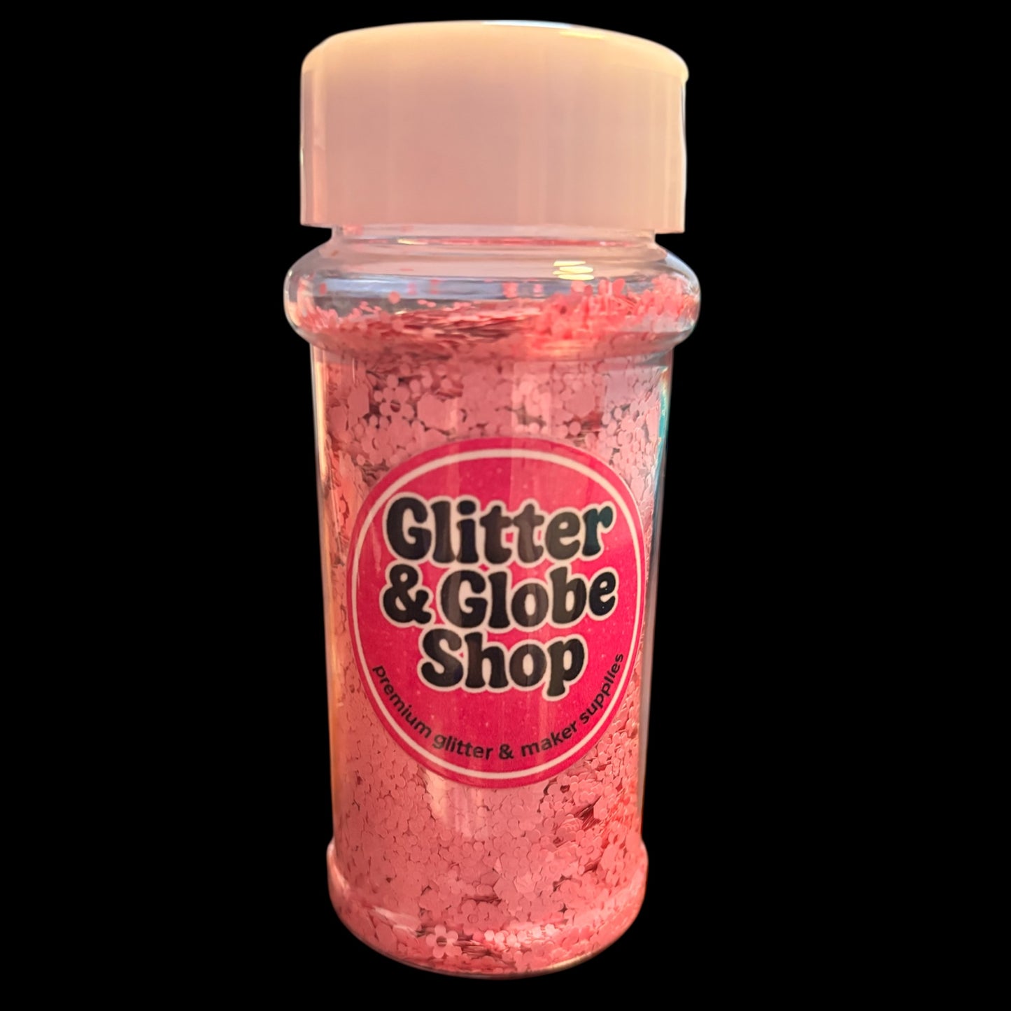 Powder Pink Matte Chunky Glitter