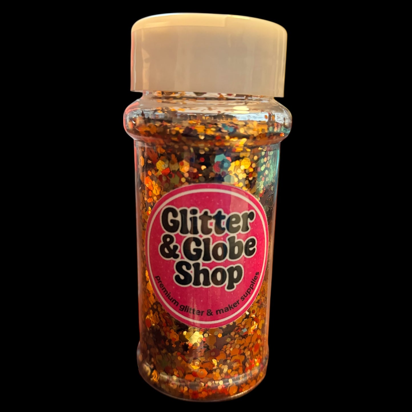 Golden Ember Chunky Glitter