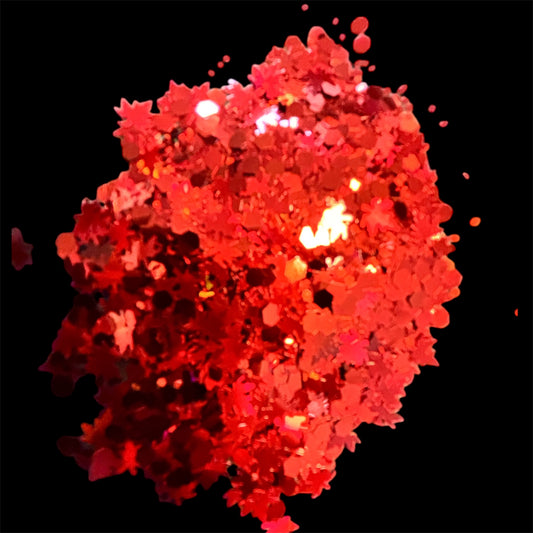 Fire Shimmer Chunky  Glitter