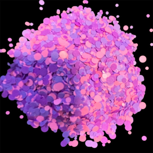 Rebel Raspberry Chunky Matte Glitter