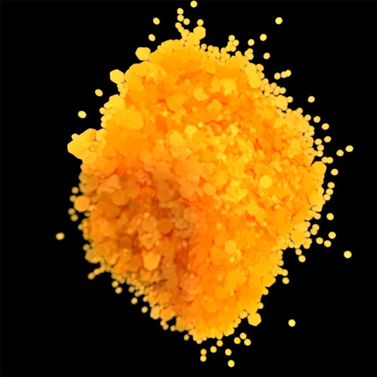 Glowstick Orange Chunky Matte Glitter