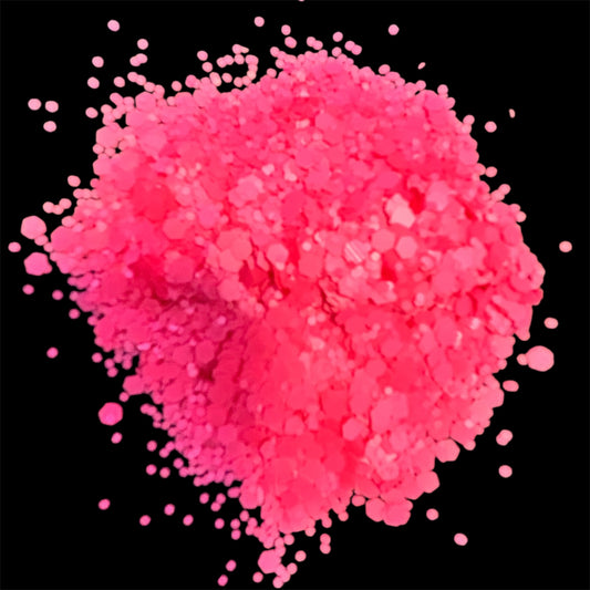 Pink Punch Chunky Matte Glitter