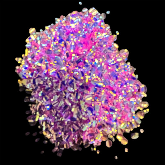 Orchid Bubble 3D Glitter