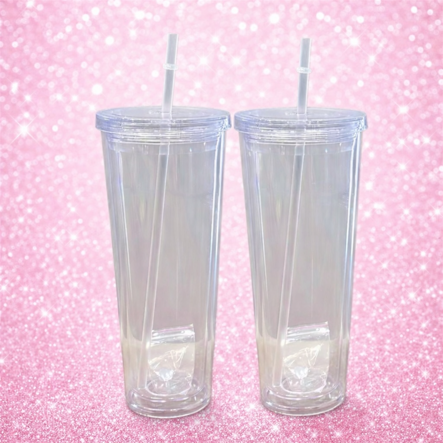 Make your own 24oz Acrylic Snow Globe Cup Bundle