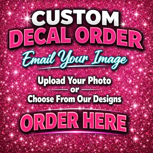 Custom UV DTF Cup Decal